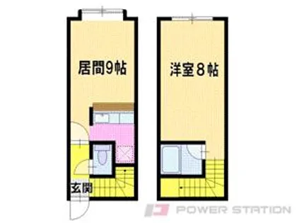 AMS文京台南町壱番館【1階】の間取り