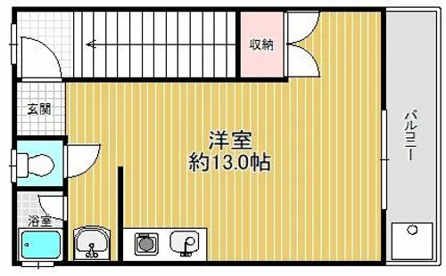 ヴィラさち【3階】の間取り