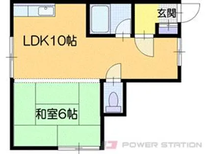 レジデンス華【2階】の間取り
