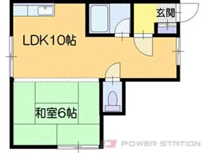 レジデンス華【2階】の間取り
