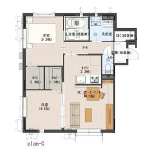 クラング【103号室】の間取り