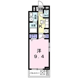 フランメゾンⅡ【2階】の間取り