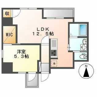 チサンマンション広小路【9階】の間取り