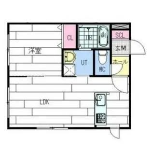 リデーレ平岸【3階】の間取り