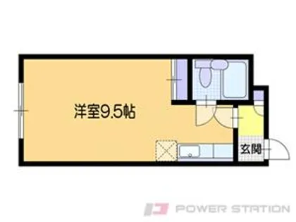 メゾンハーバービュー【2階】の間取り