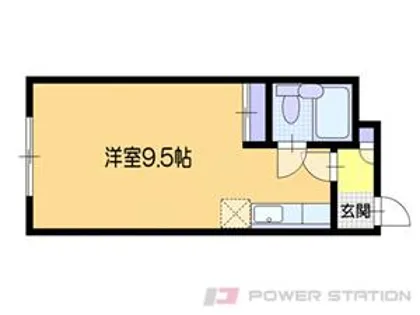 メゾンハーバービュー【2階】の間取り