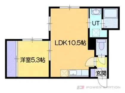 アーバン【1階】の間取り