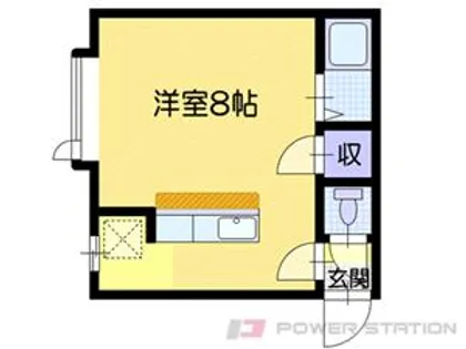 AMSマリーンコート【2階】の間取り