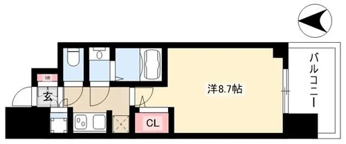 La Douceur本郷【4階】の間取り