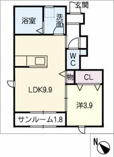 Speciale【1階】の間取り