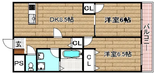 BOA VISTA【1階】の間取り