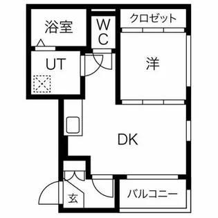 ハーモニーテラス二番V【3階】の間取り