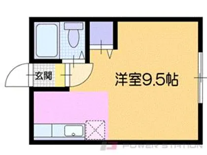 リラハイツ高台【1階】の間取り