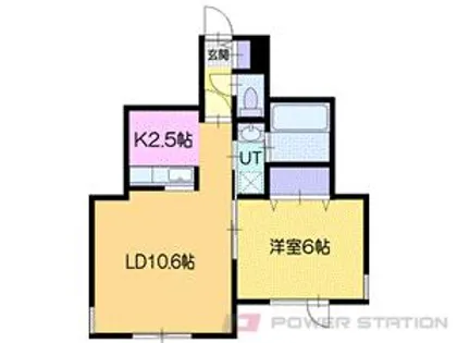 Glanz信濃(グランツ信濃)【2階】の間取り