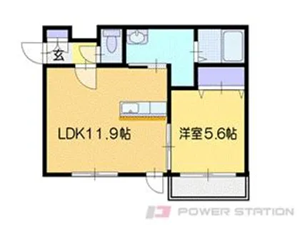 ADレジェンド【1階】の間取り