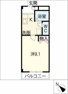 グラン・シャリオ【2階】の間取り