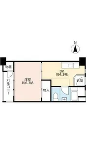 UR鷺洲【0000408号室】の間取り