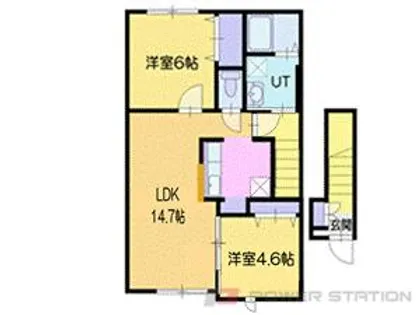 Shiny StarⅡ【2階】の間取り