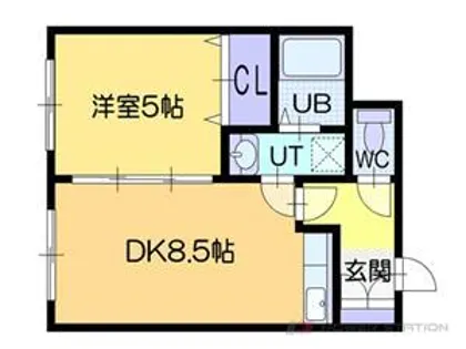 ビックモロ【4階】の間取り