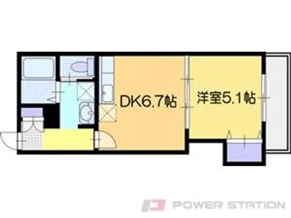 ベルコート文京台【3階】の間取り