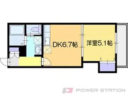 ベルコート文京台【3階】の間取り