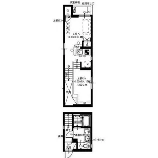 LIBRE名古屋【2階】の間取り