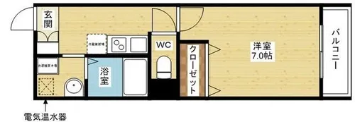 IF柴島【3階】の間取り
