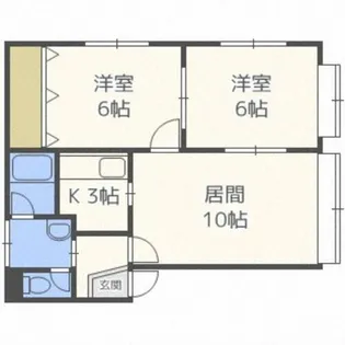 ソシアルトミイNo.60【2階】の間取り