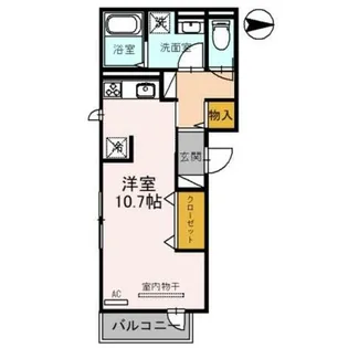 レ・スタンツェ 堺東【1階】の間取り