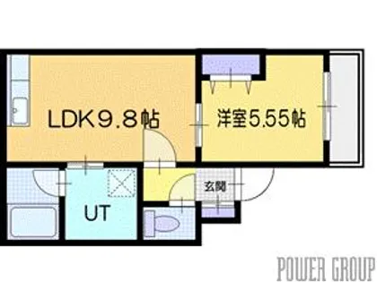 ベルガライズ【3階】の間取り