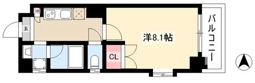 アールズヒルズ社台【101号室】の間取り