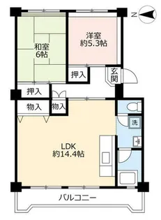UR水草【0020210号室】の間取り