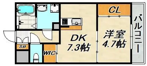 KTIレジデンス月見山Ⅱ【2階】の間取り