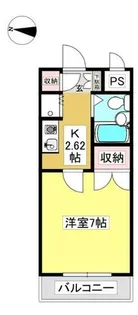 ライフイン幸田【7E号室】の間取り