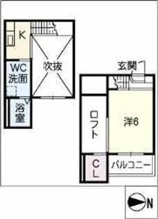 CASA LARGO【2階】の間取り