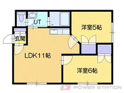 モンブラン【2階】の間取り