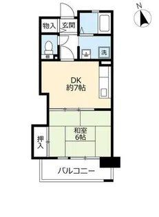 UR都島リバーシティ【0020305号室】の間取り