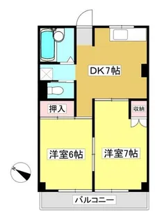 ニュー幸田プラザ【4C号室】の間取り