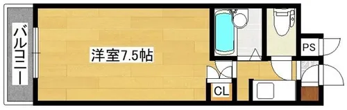 リファレンス南小倉【6階】の間取り