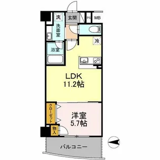 Grand-Place MIZUHO【7階】の間取り