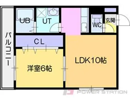クラスタ【4階】の間取り