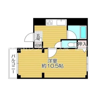 大阪府大阪市都島区都島南通1丁目【マンション】の間取り