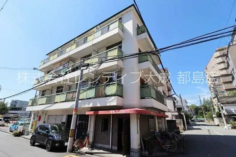大阪府大阪市都島区中野町4丁目【マンション】の外観