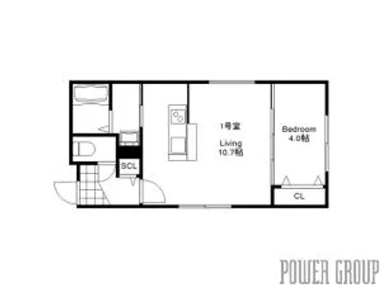 La Dolce Vita【3階】の間取り