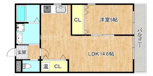 大阪府大阪市生野区新今里6丁目【アパート】の間取り