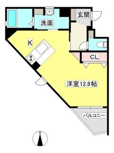 レジデンス幸田駅前【1階】の間取り