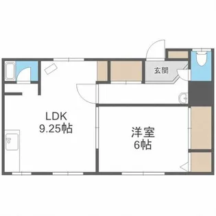 メゾンアルト澄川【1階】の間取り