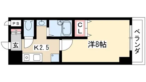 リアライズ黄金【11階】の間取り