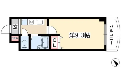 Ceres星ヶ丘【205号室】の間取り