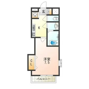 Luxe我孫子【10階】の間取り